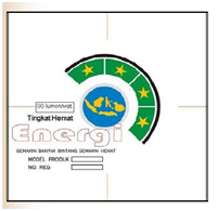 Indonesian energy efficiency label