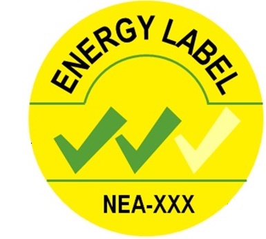 Singapore energy label for lamps