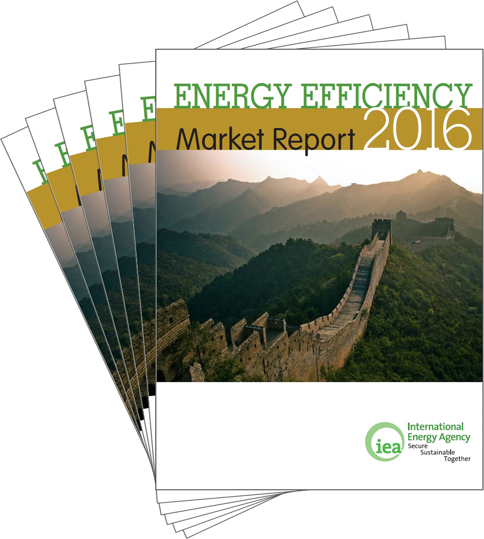 Cover of IEA Energy Efficiency Market Report 2016